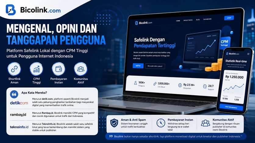 Bicolink.com, Masih Layak Dipakai di 2026? Ini Pendapat, Opini, dan Tanggapan Pengguna Internet