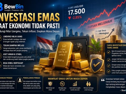 INVESTASI EMAS DI EKONOMI YANG TIDAK PASTI