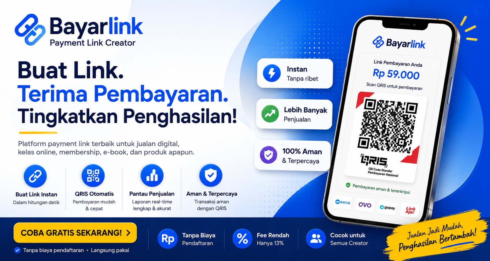 Mengenal Bayarlink.com: Solusi Gak Pake Ribet Terima Pembayaran buat Kreator Digital