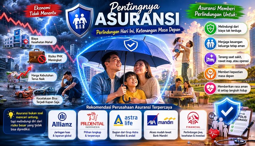 Pentingnya Asuransi di Tengah Ekonomi yang Tidak Menentu