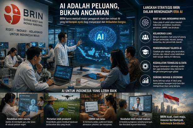 Di Tengah Ledakan AI, Apa yang Seharusnya Dilakukan BRIN?