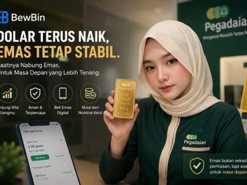 Dolar Terus Naik, Emas Justru Terlihat Tenang. Apakah Ini Saatnya Mulai Menabung Emas?